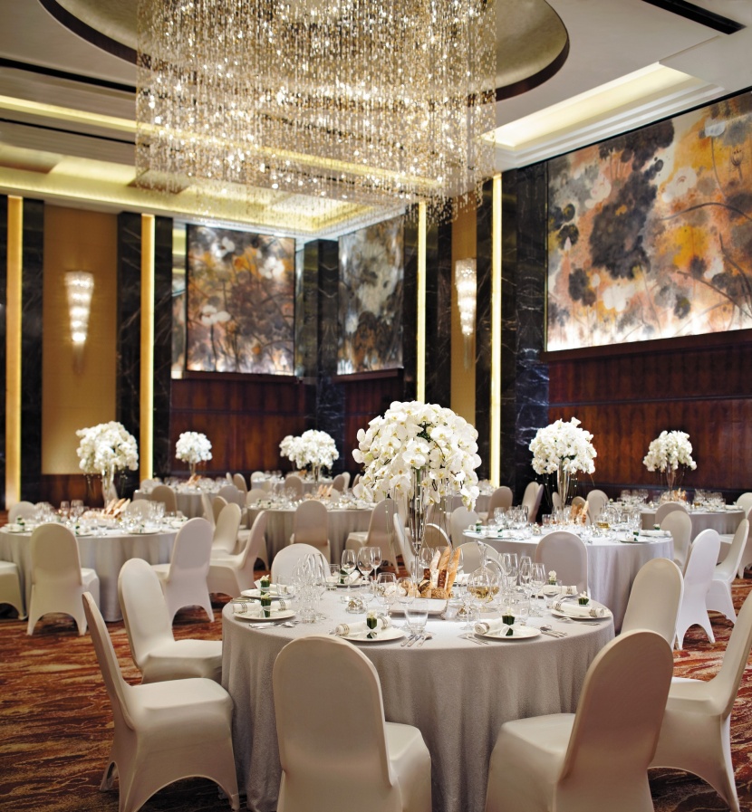 北京香格里拉饭店宴会厅图片