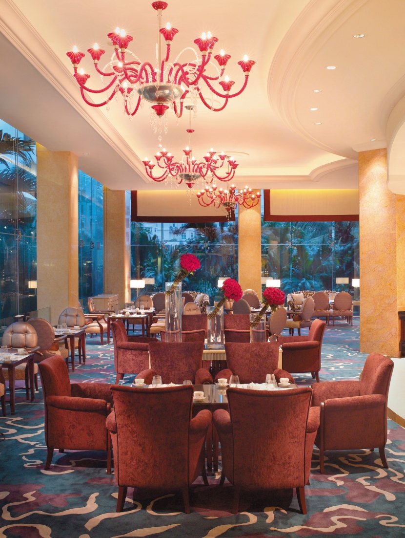 新加坡香格里拉大酒店餐厅酒吧图片