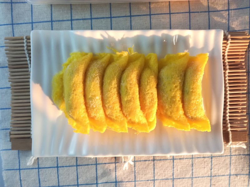 黄金蛋饺图片