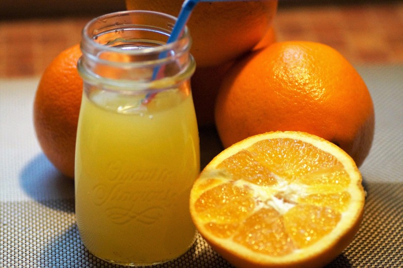 酸甜可口的橙汁图片
