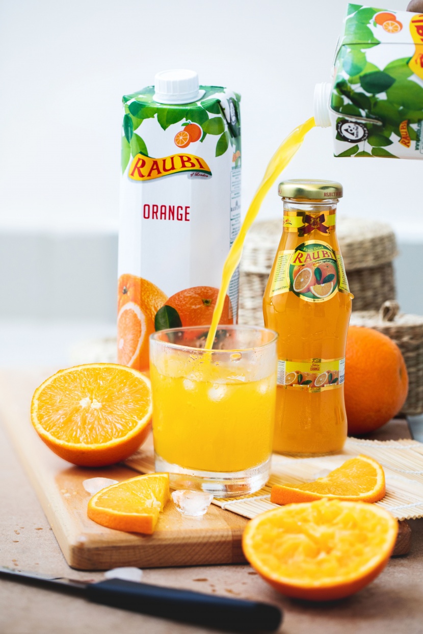 酸甜可口的橙汁图片