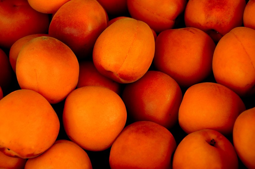 香甜好吃的杏图片