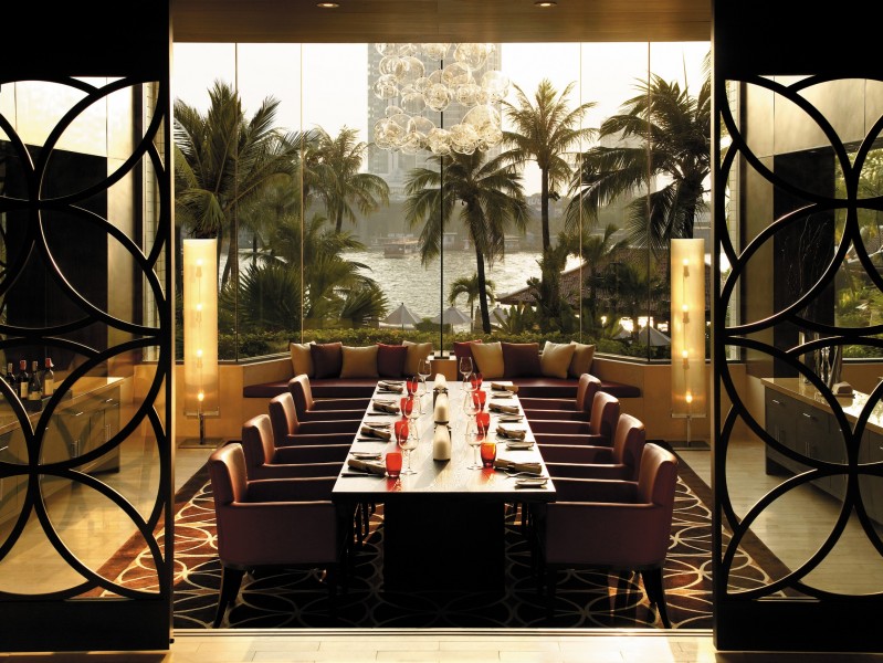 泰国曼谷香格里拉大酒店餐厅酒吧图片