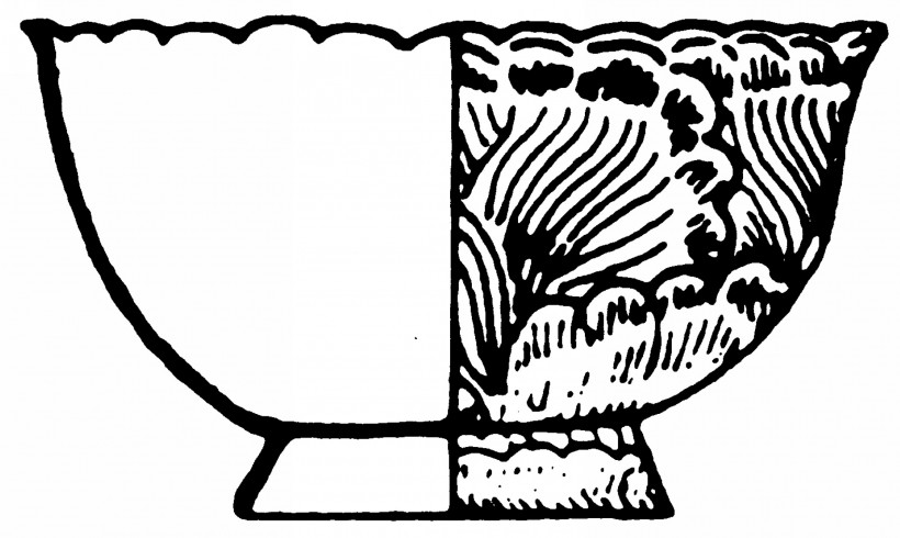 两宋时期盘子花纹图片