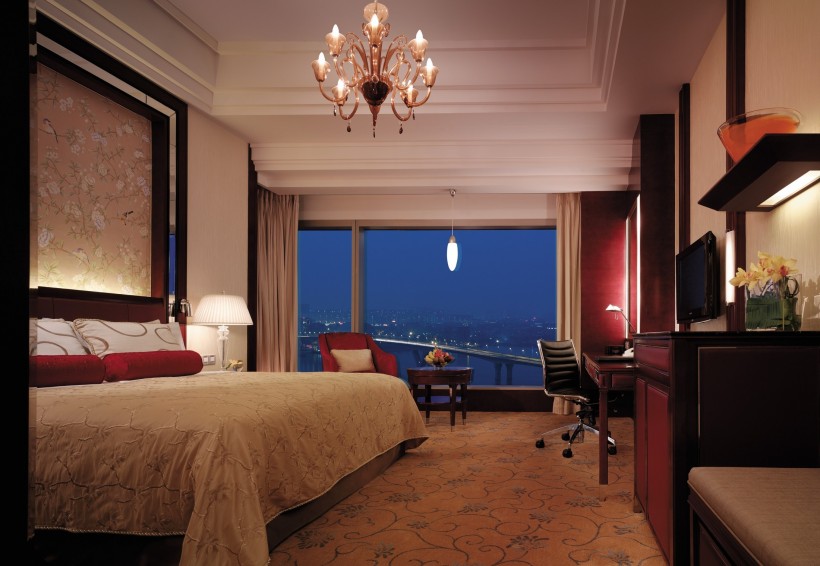 广州香格里拉大酒店客房图片