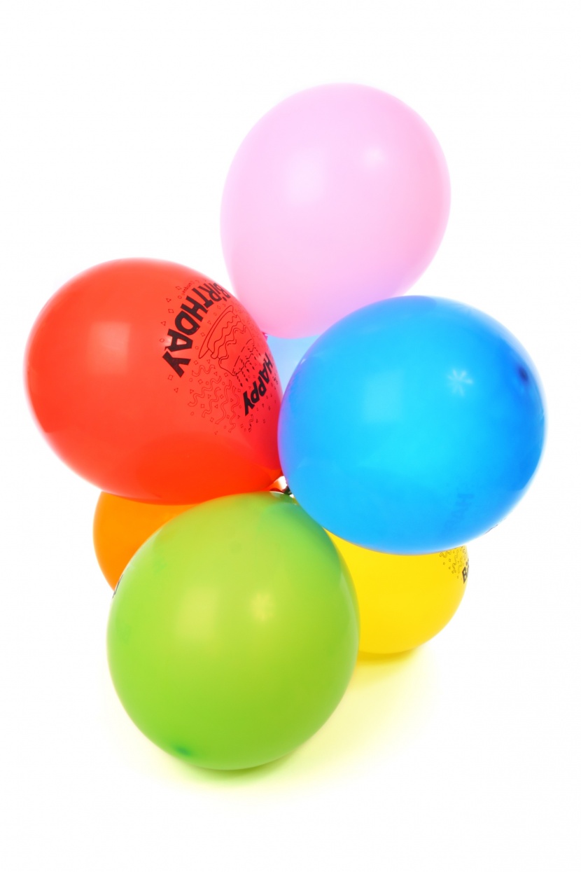 多种色彩的气球图片