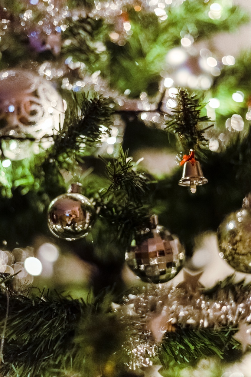 圣诞树上的小挂饰图片