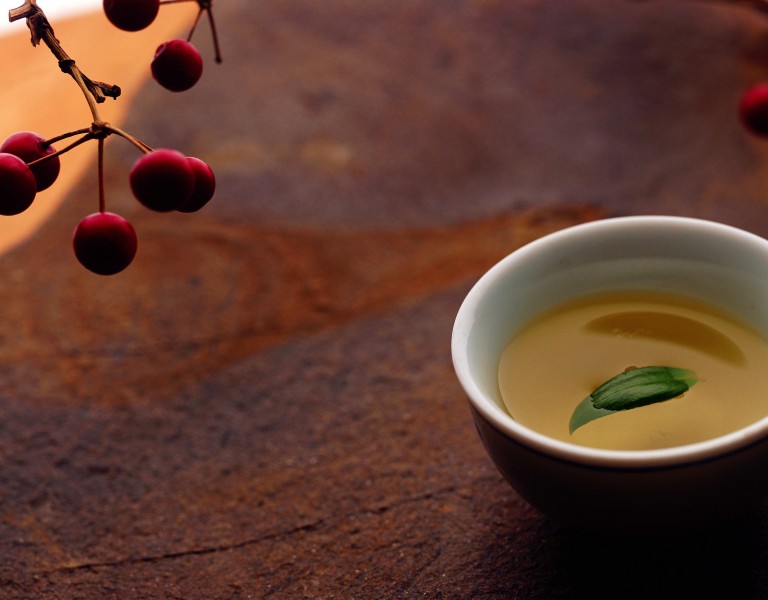 古典的中式茶碗图片