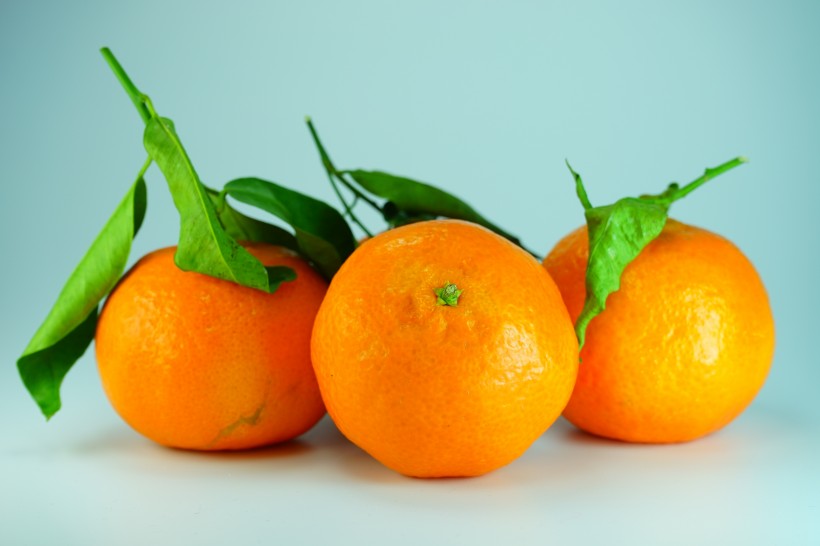 新鲜美味的橘子图片
