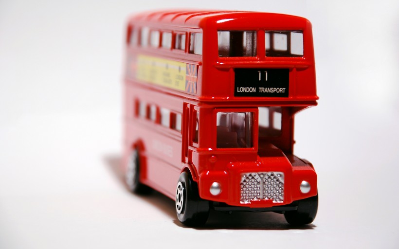 玩具双层巴士车图片
