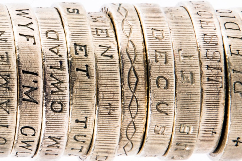 英镑硬币图片