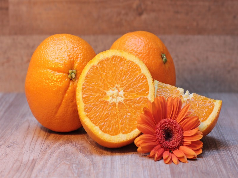 酸甜的橙子图片