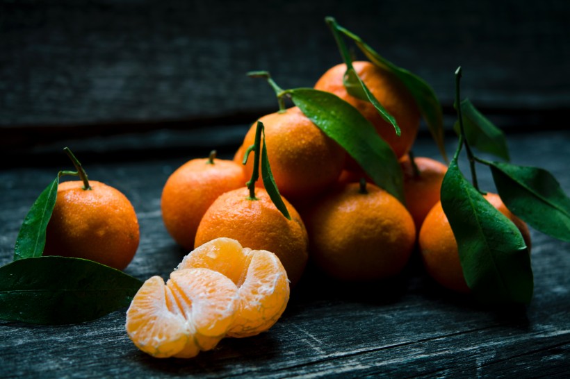好吃的柑橘图片