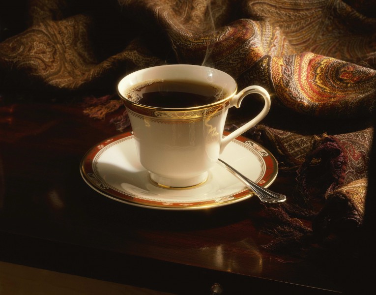 西式茶具花茶图片