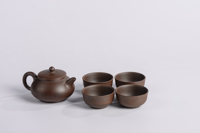 传统紫砂壶茶具图片