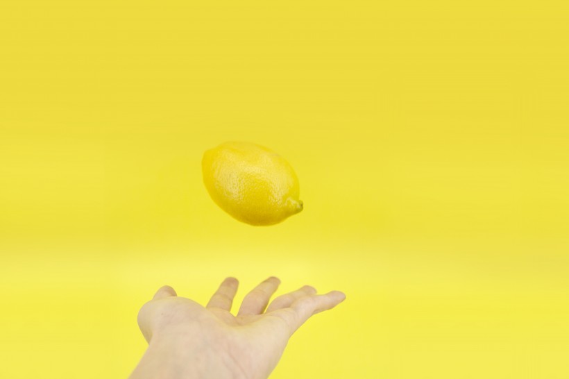 黄色柠檬图片