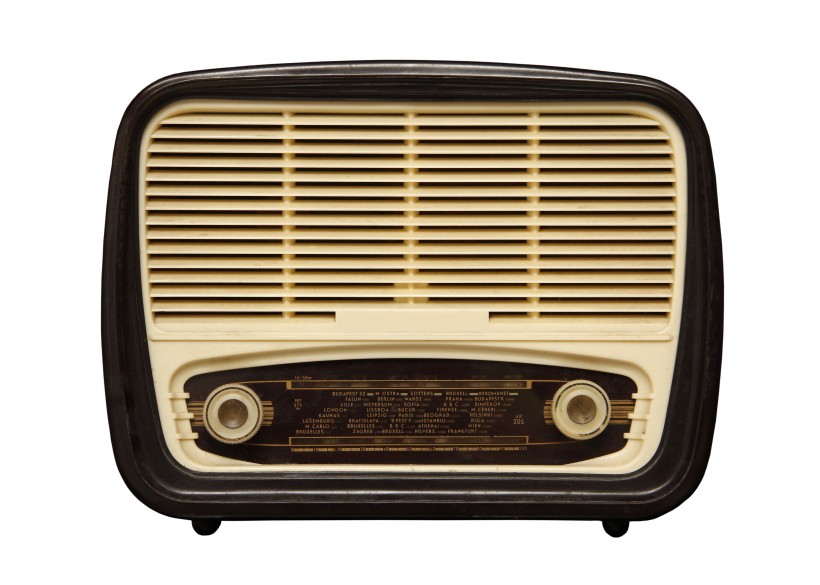 老式怀旧收音机图片