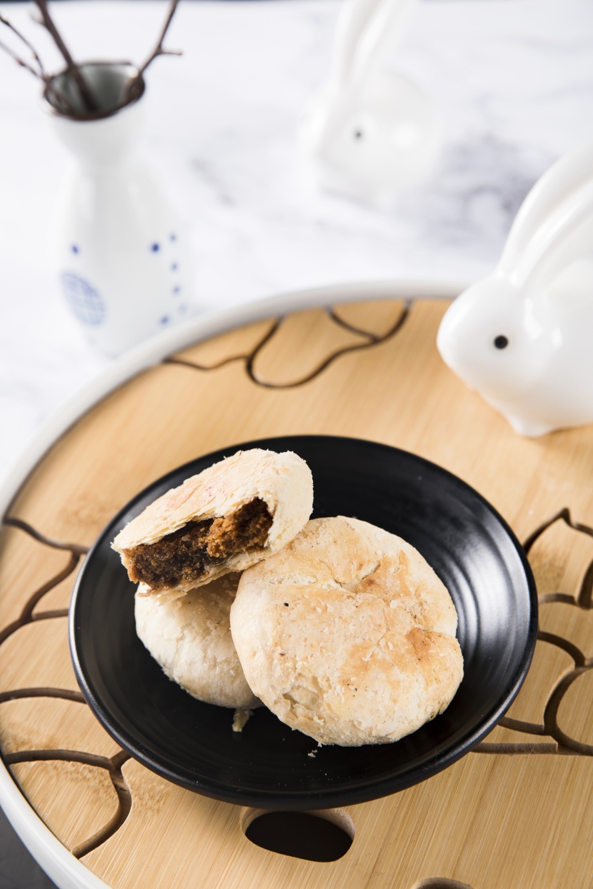 美味好吃的中秋节苏式月饼图片