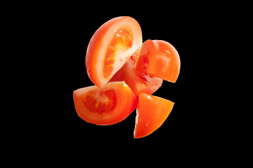 切片的西红柿图片