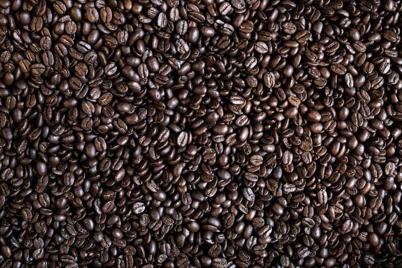 一堆咖啡豆的图片