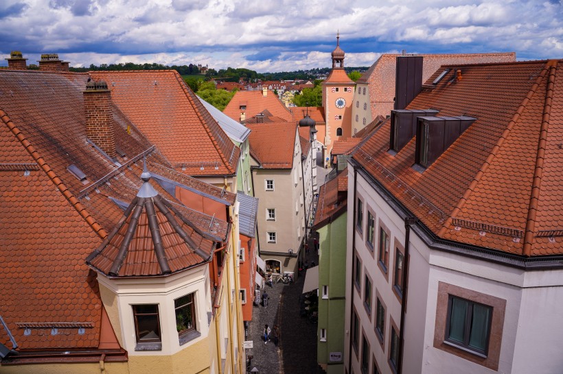 德国巴伐利亚雷根斯堡建筑风景图片