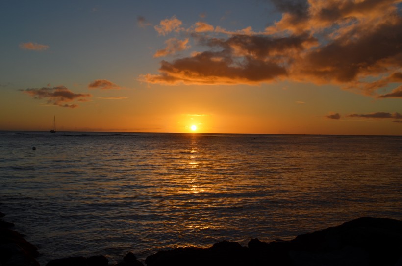 美国夏威夷风景图片