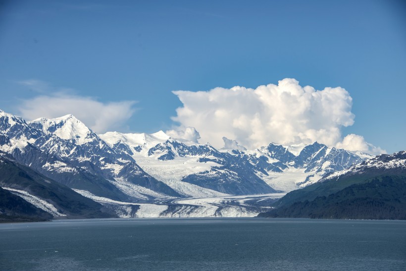 美国阿拉斯加冰川风景图片