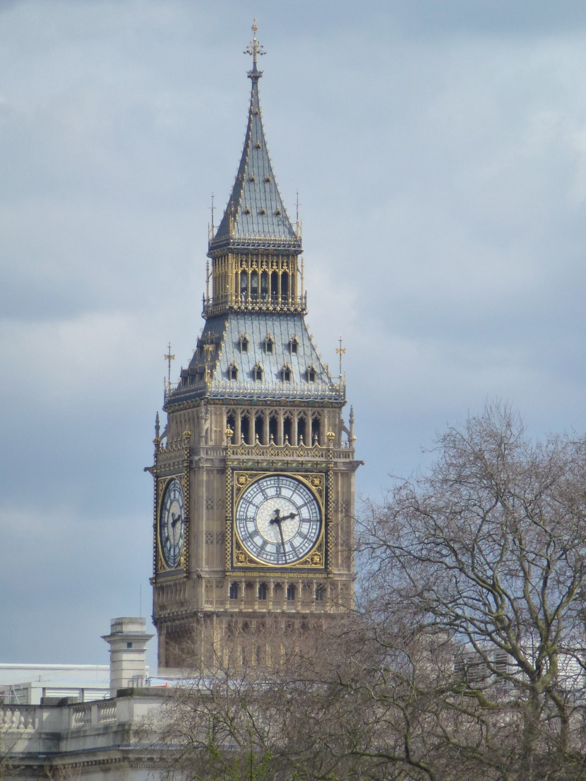 英国伦敦地标大本钟建筑风景图片