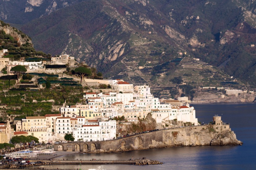 意大利阿马尔菲海岸建筑风景图片