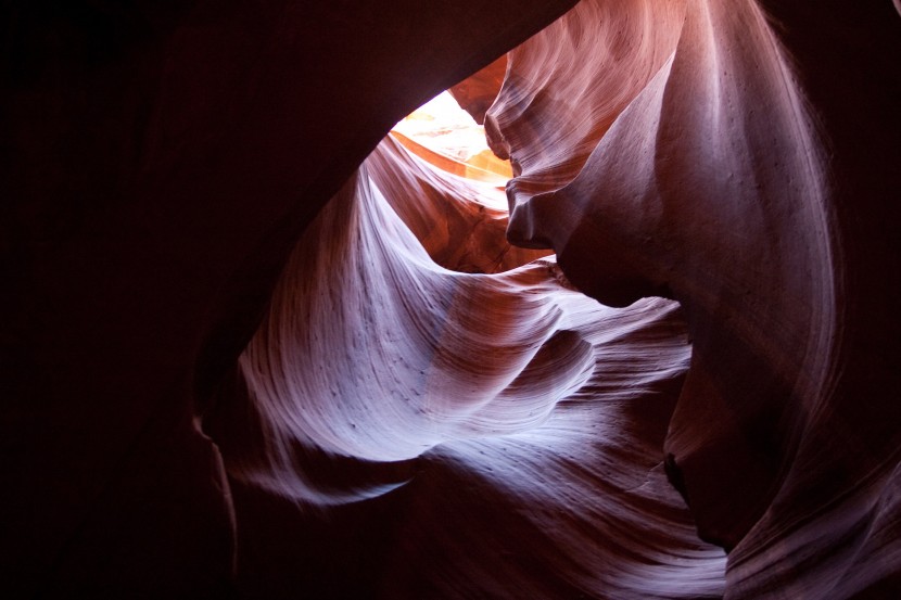 神奇的美国亚利桑那州羚羊峡谷自然风景图片