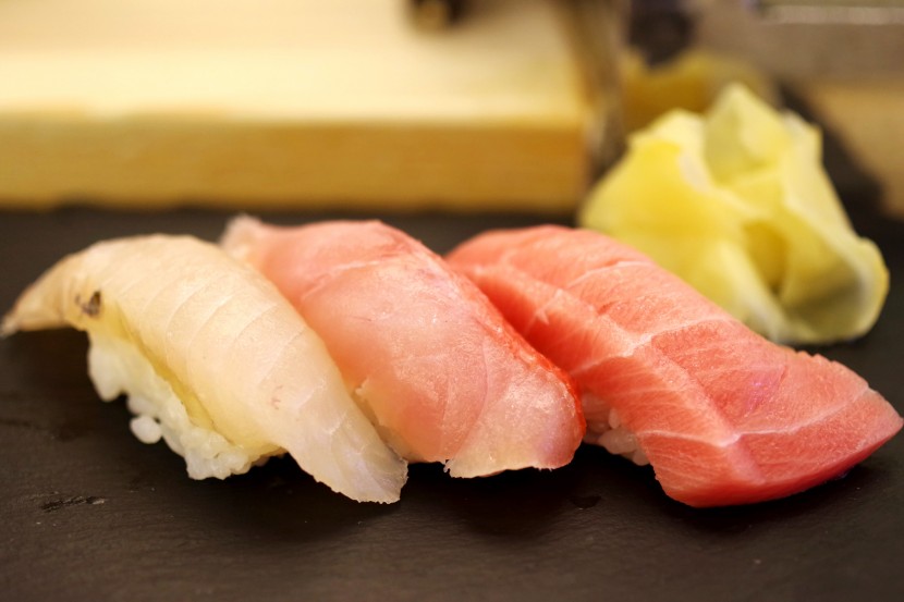 美味的金枪鱼日本料理图片