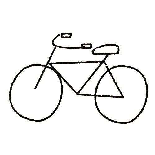 自行车简笔画大全及画法步骤