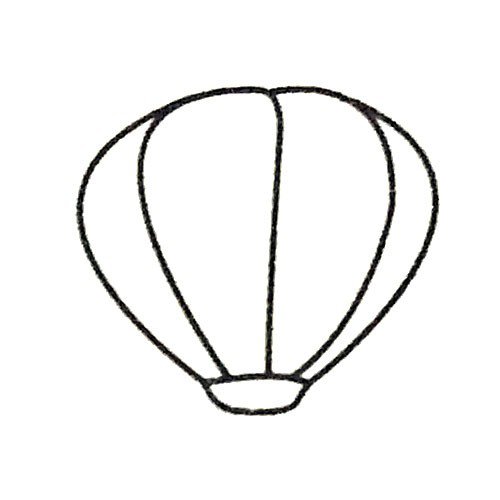 热气球简笔画大全及画法步骤