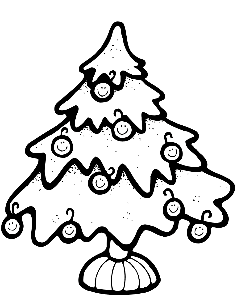 幼儿圣诞树的画法