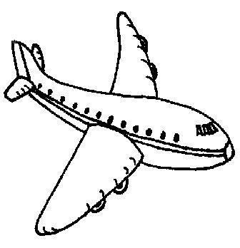 儿童飞机简笔画图片