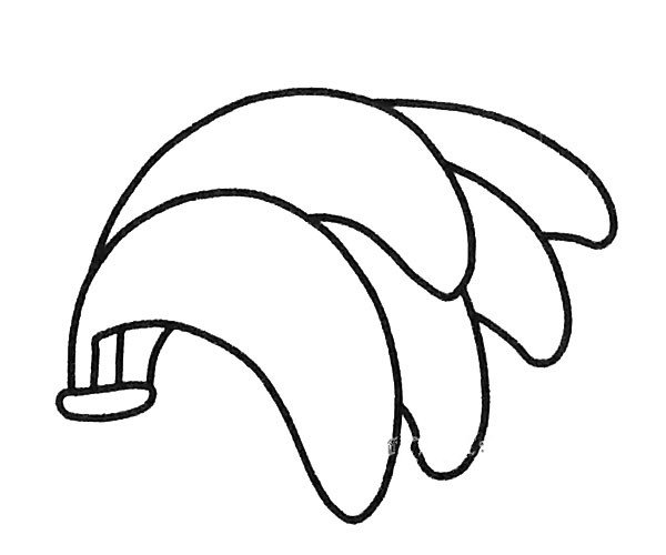 香蕉简笔画图片3