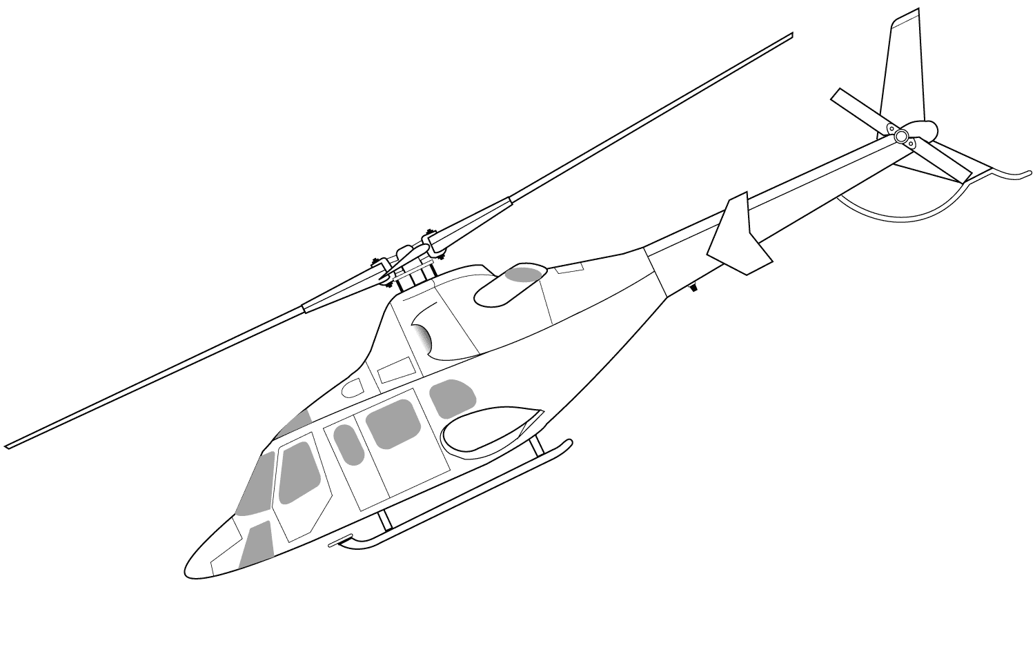 贝尔430直升机