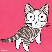 呆萌可爱的起司猫咪卡通头像图片
