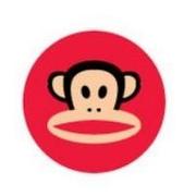 呆萌可爱的大嘴猴qq卡通动物头像图片