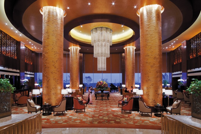 温州香格里拉大酒店大堂图片