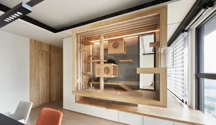 极简原木设计案例，​​​​纯真自然般的家居生活 ​