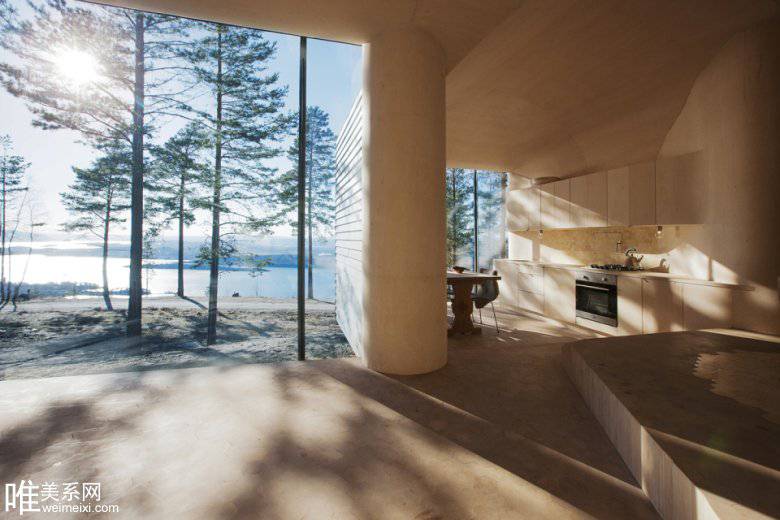 挪威阳光小木屋个性现代装修设计