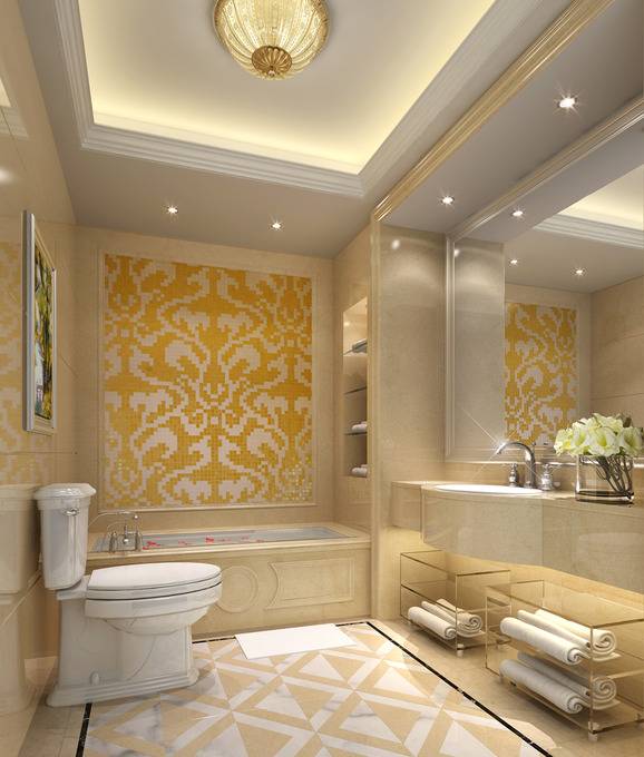 欧式浴室淋浴房设计案例