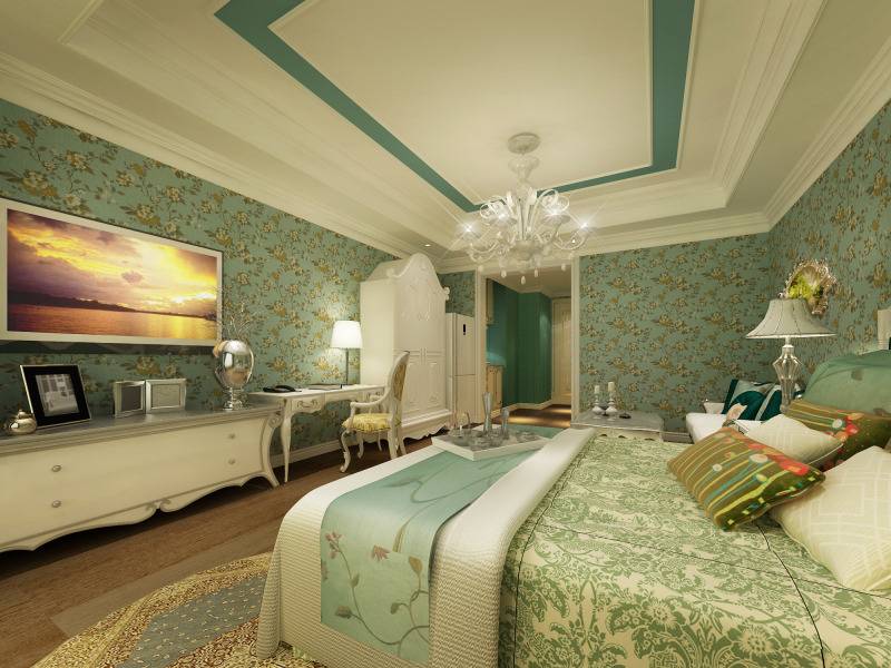 欧式客厅卧室设计方案