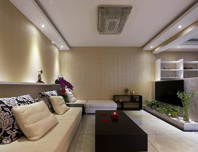 现代客厅沙发茶几设计案例