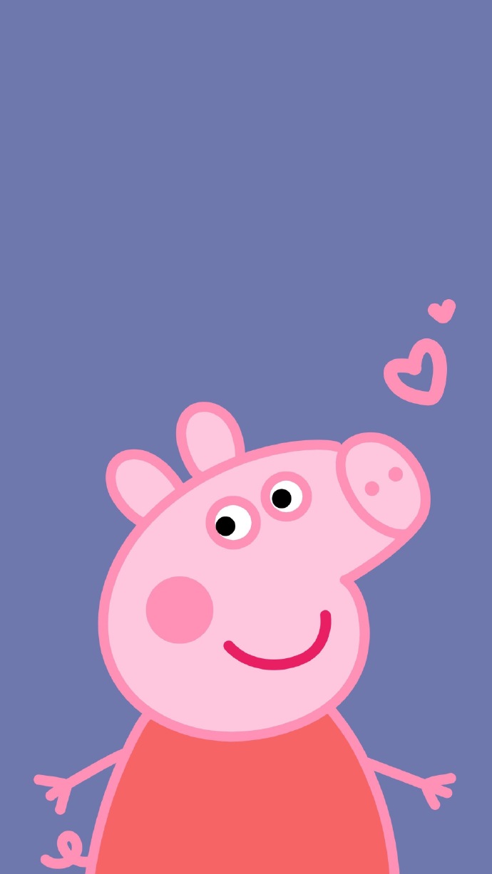 可爱的小猪佩奇手机壁纸图片