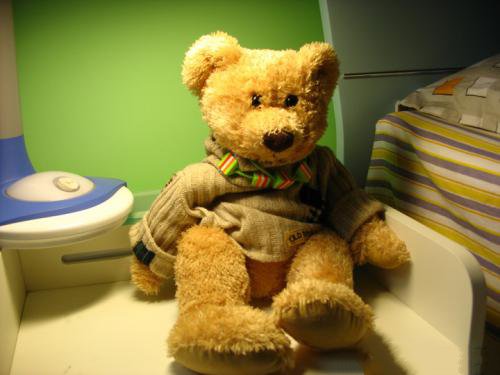 一组呆萌可爱的泰迪熊玩具图片