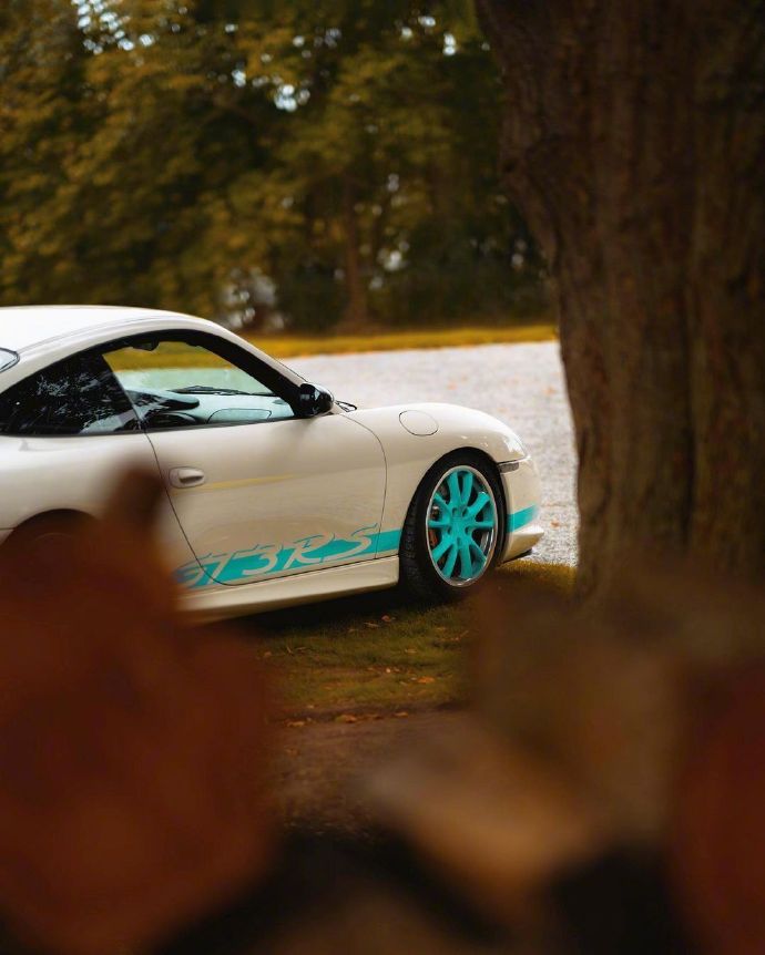 一组小清新颜色的保时捷911 GT3 RS图片