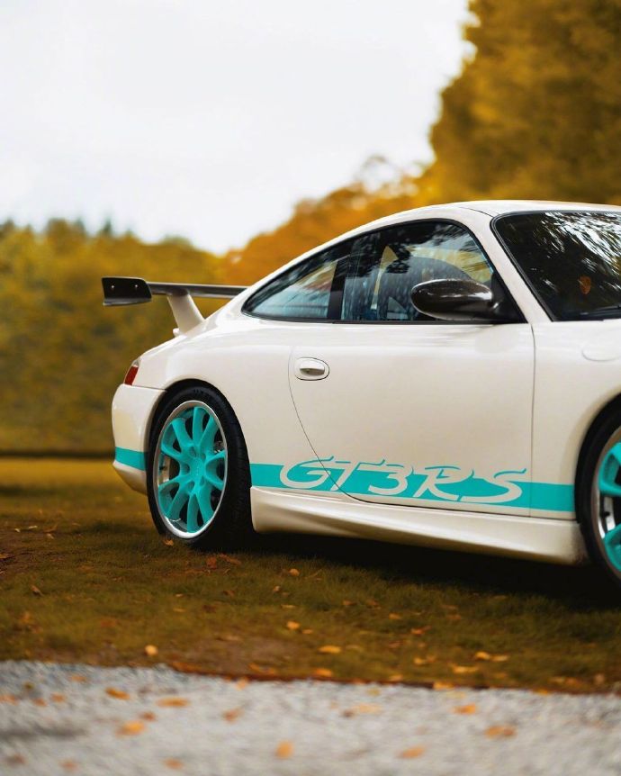 一组小清新颜色的保时捷911 GT3 RS图片