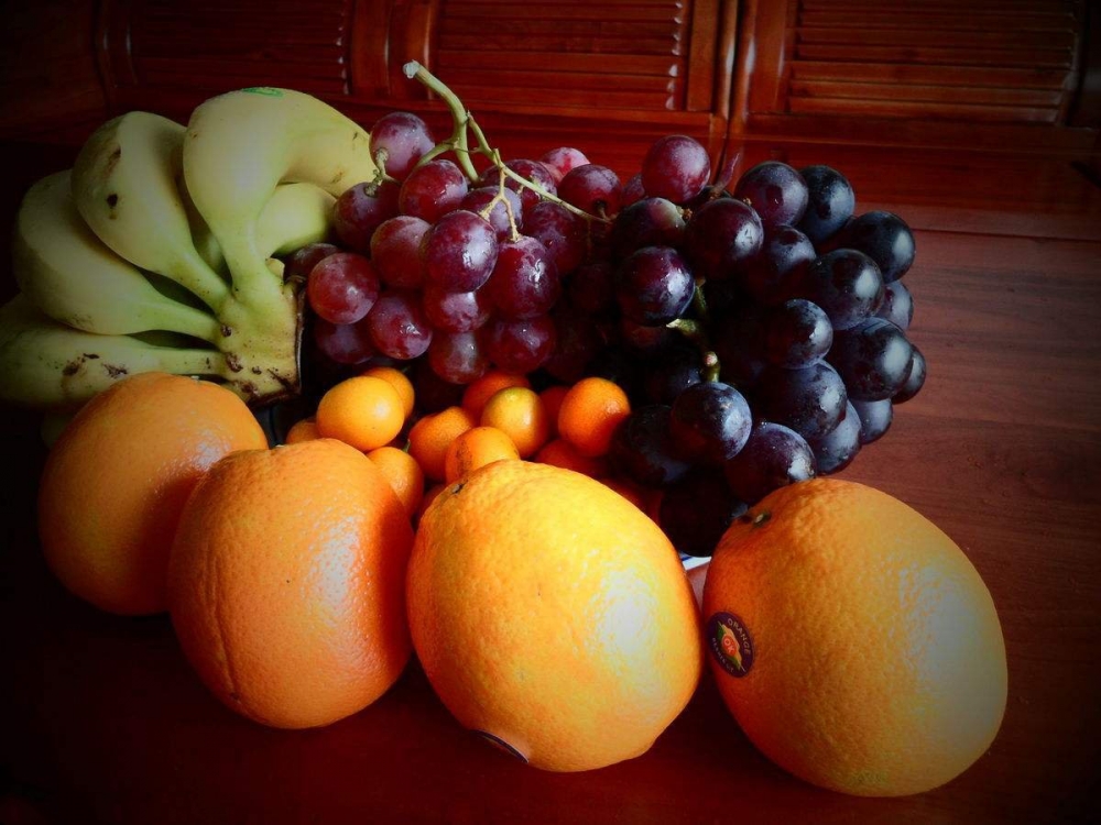 新鲜营养又健康的水果拼盘